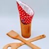 Feuille-sopalin-orange-a-pois-blancs-1