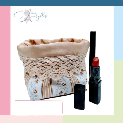 Panier à lingettes Shabby chic