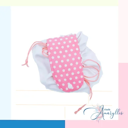 Trousse bourse blanche