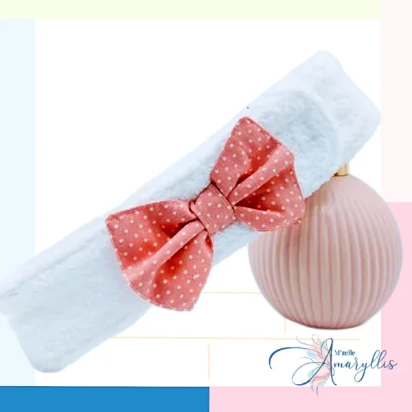 Bandeau de soin nœud saumon