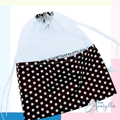 Filet de lavage marron