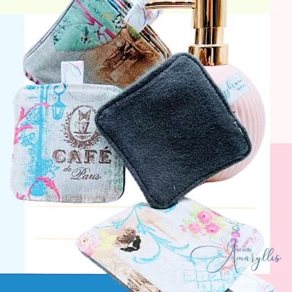 Lot de 7 lingettes molleton Paris