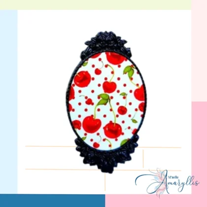 Broche Cerises d'Antan