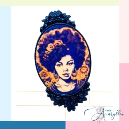 Broche Diva du temps