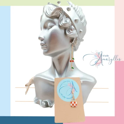 Boucles d'oreilles Cherry et Chic