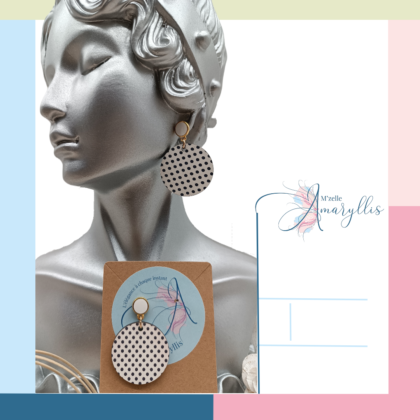 Boucles d'oreilles Pétillante Rétro