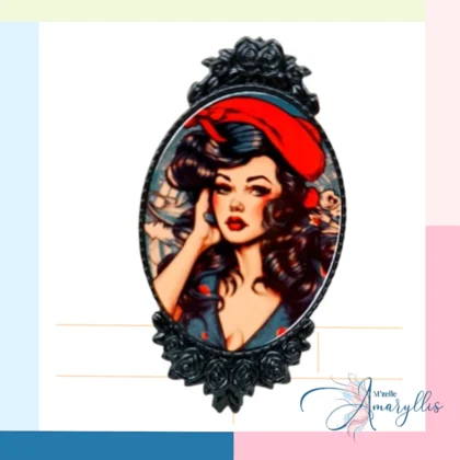 Broche Pin-Up Bérets