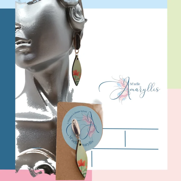 Boucles d'oreilles Eclat printanier – Image 2