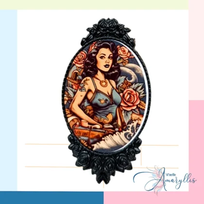 Broche Tattoo Pin-Up Colorama