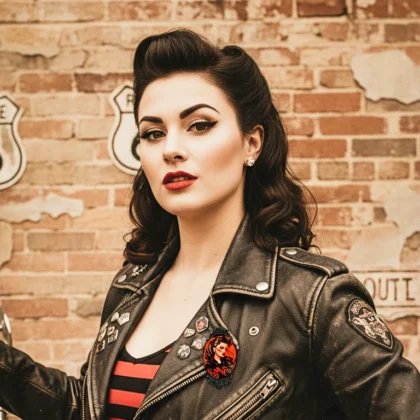 Broche Fury Latina Rock