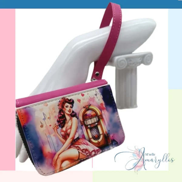 Porte-Monnaie Jukebox Pin-Up