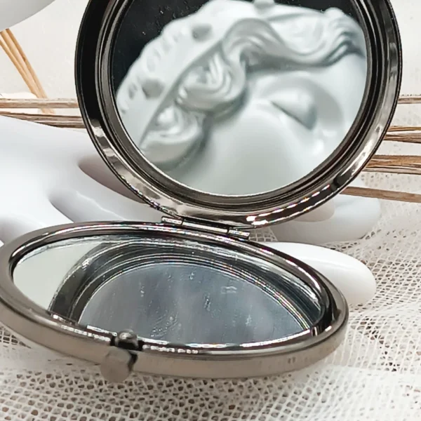 Miroir de poche Élégance Vintage – Image 2
