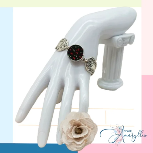 Bracelet Pin-Up Cherry