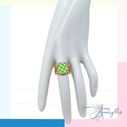 Bague rétro ajustable Josette