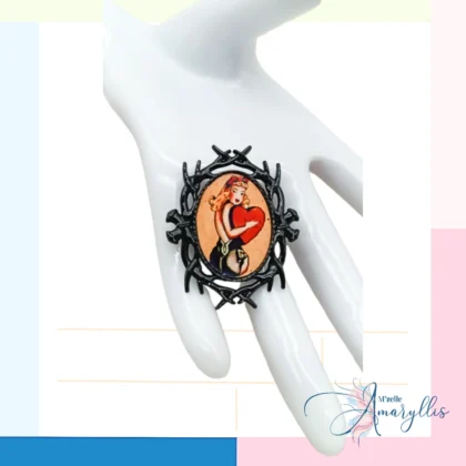 Broche Sweetheart Pin-up