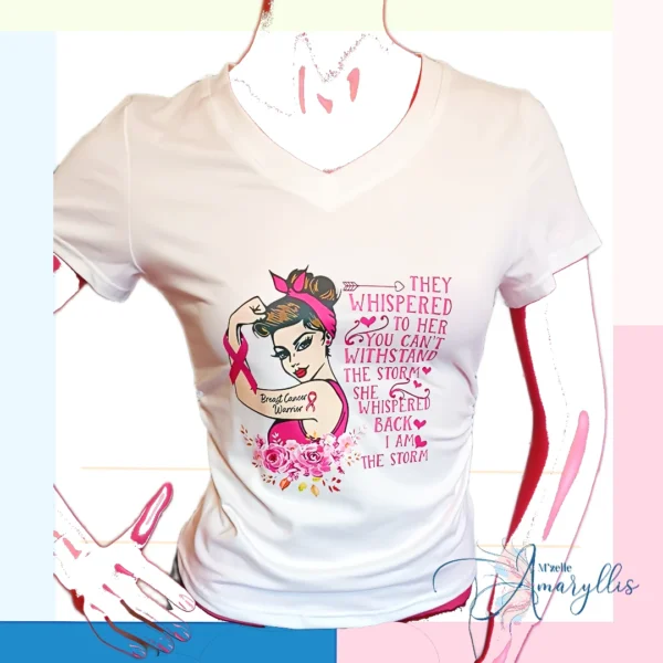 T-shirt Pink warrior