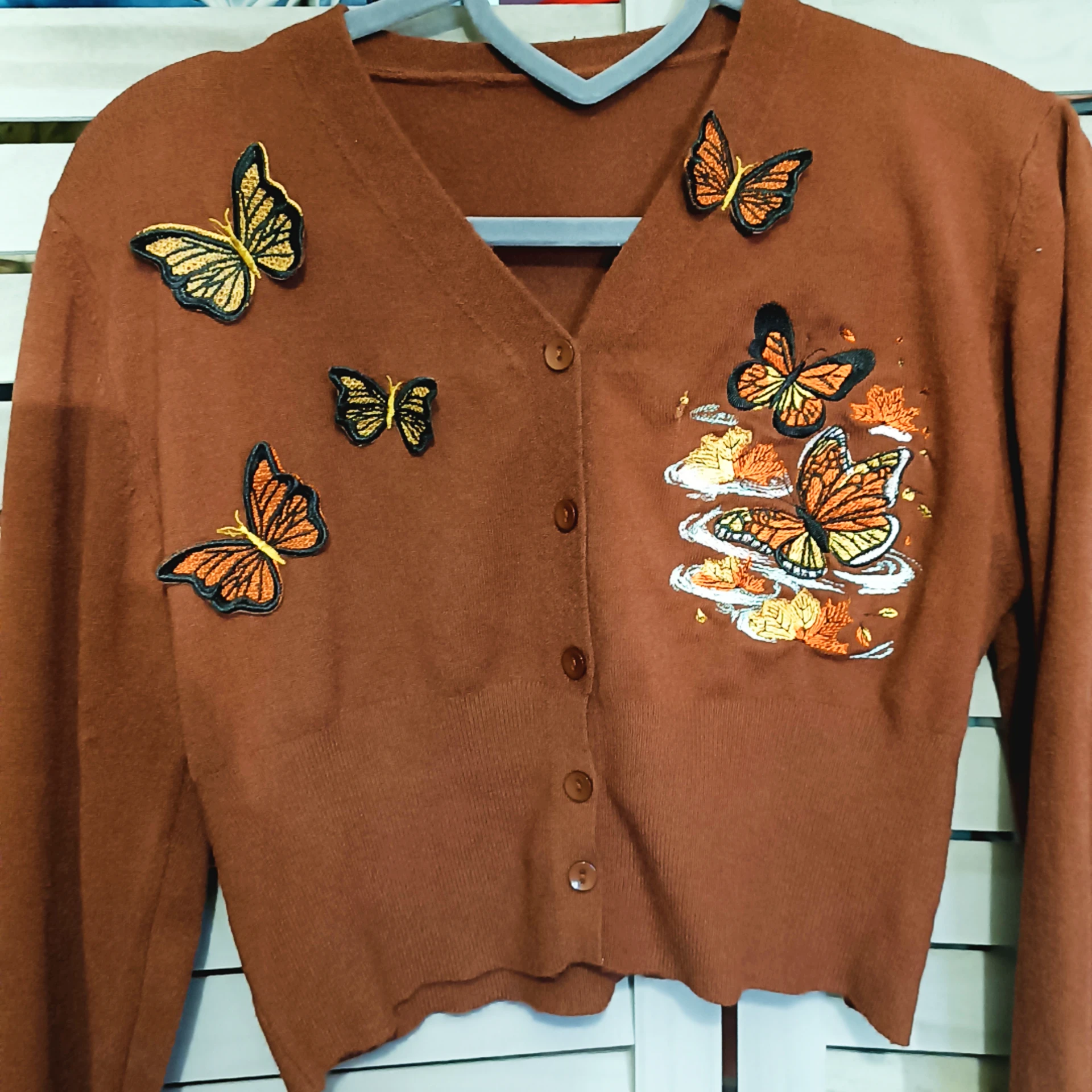 Cardigan Papillons d’Automne – Image 3