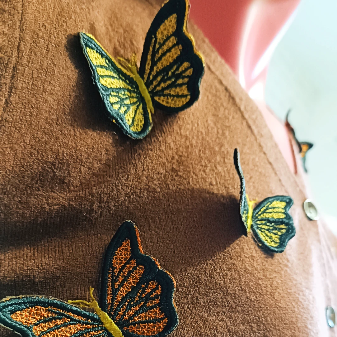 Cardigan Papillons d’Automne – Image 5