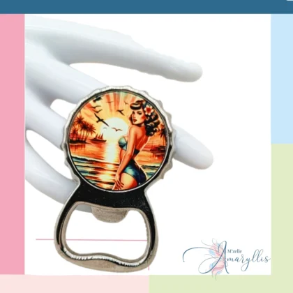 Décapsuleur  Golden Beach Pin-Up