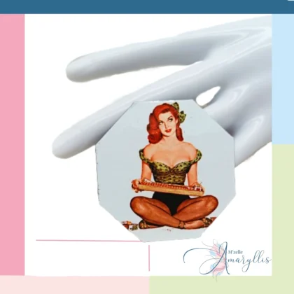 magnet Pin-Up Gourmande Vintage