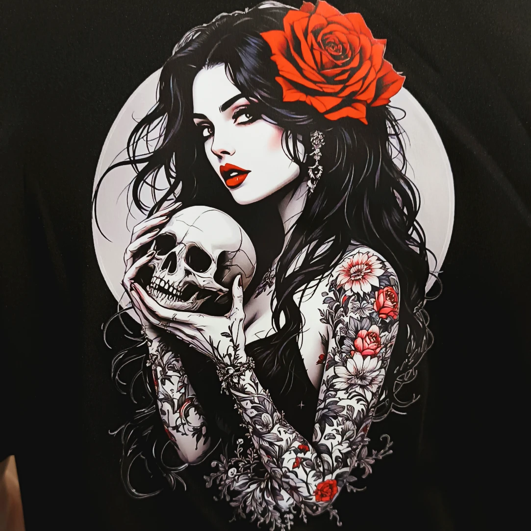 Veste Teddy Pin-Up Gothique – Image 5