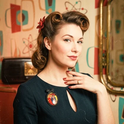 Broche Dangerous Curves