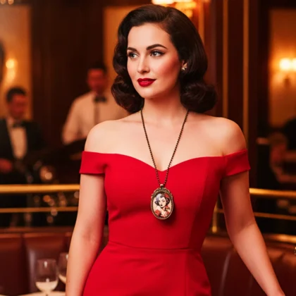 Collier Pin up Glamour