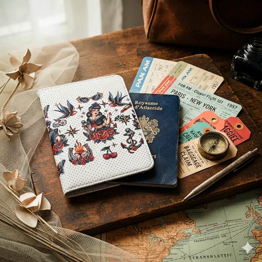 Porte-passeport Sailor Ink