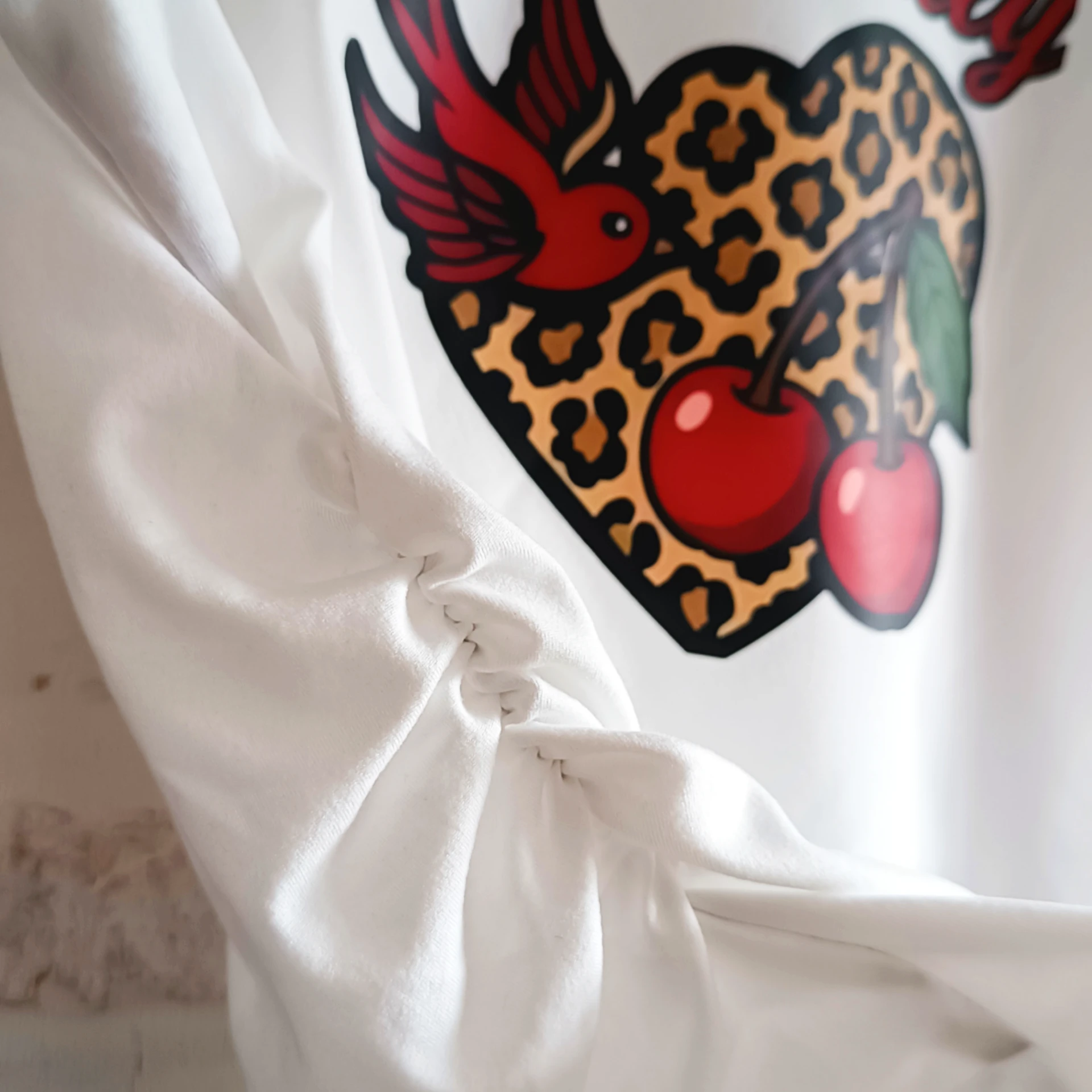 T-shirt Cherry Rockabilly – Image 3