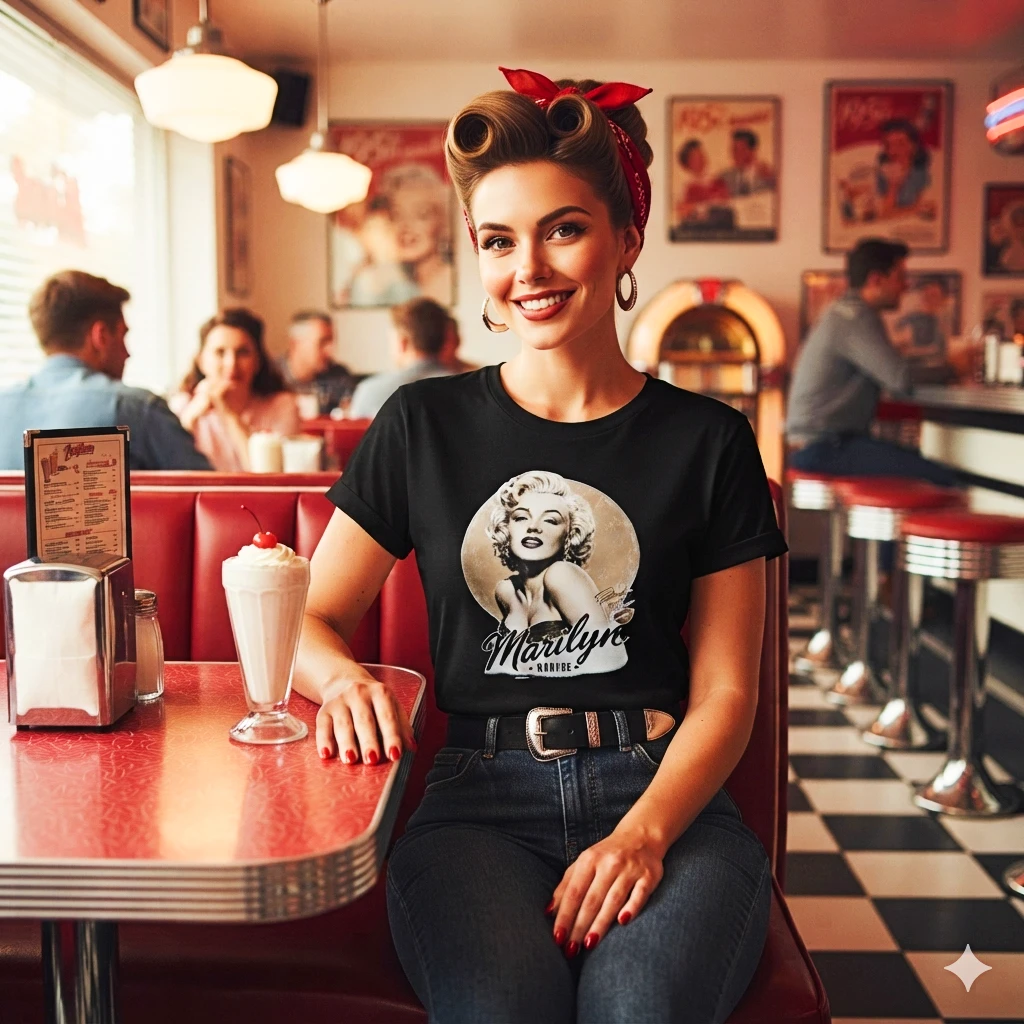 T-shirt Marilyn Chic